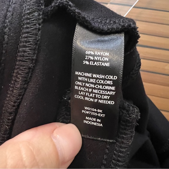 BETABRAND classic bootcut dress pant yoga pant black - Picture 9 of 9